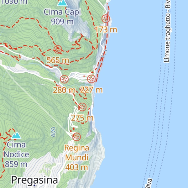 Map of Ex Ristorante Casa della Trota