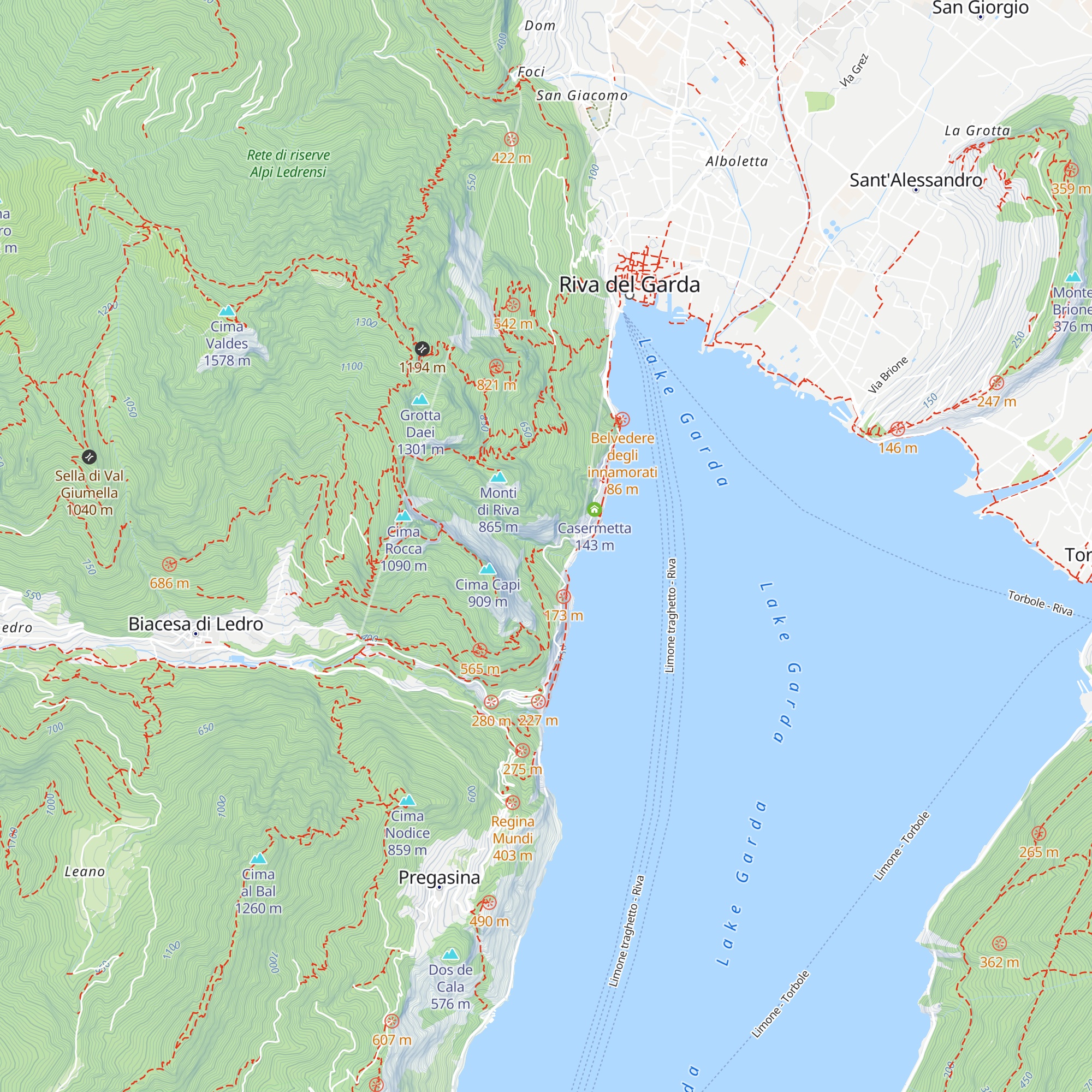 vecchio acquedotto map