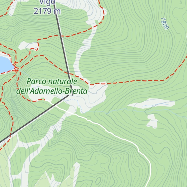 Map of Malga Vigo