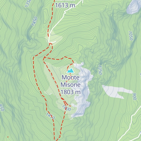 Map of Monte Misone