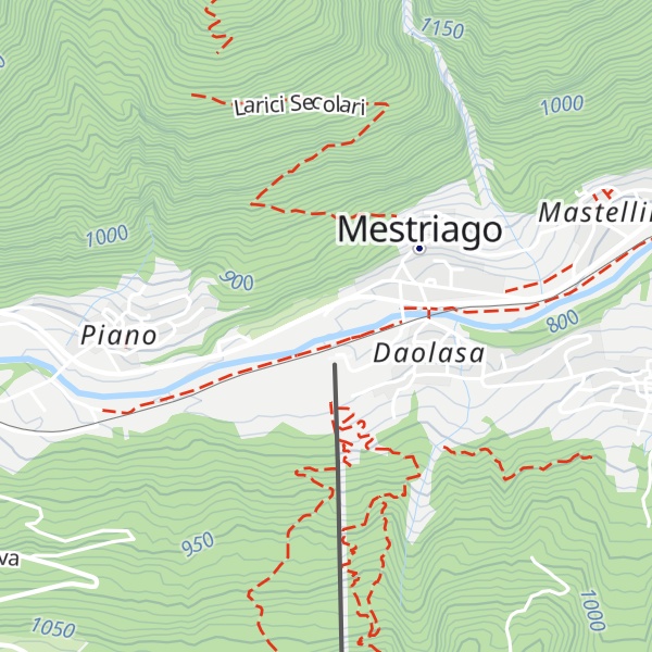 Map of Bucaneve