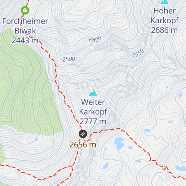 Map of Weiter Karkopf