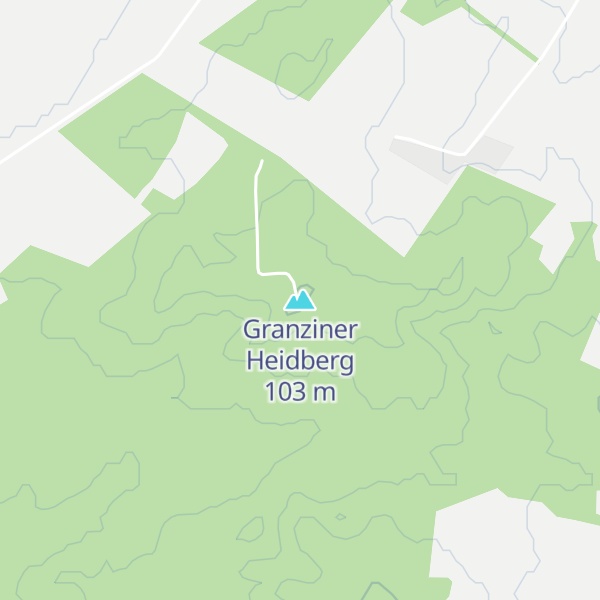 Map of Granziner Heidberg