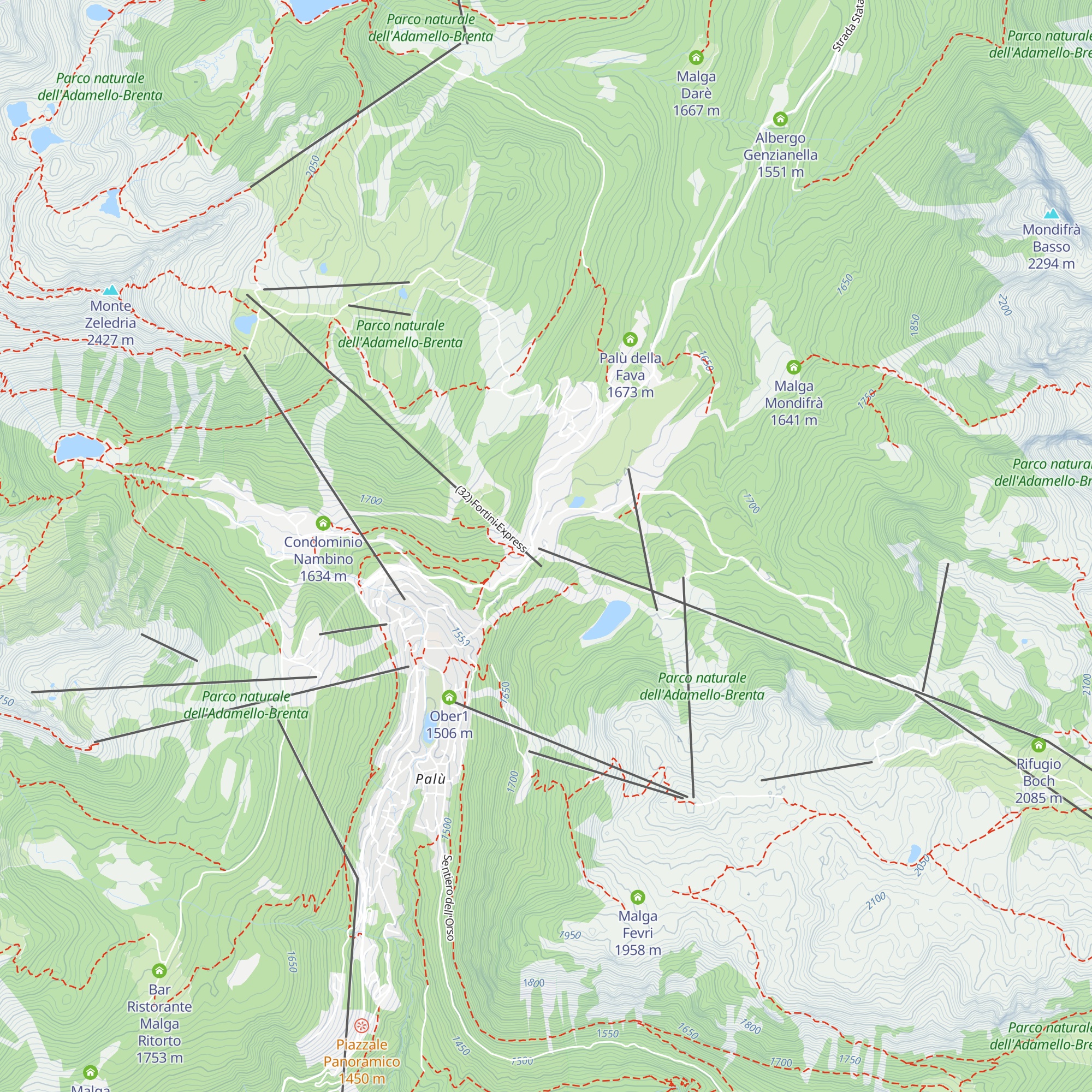 LAB Après-Ski map