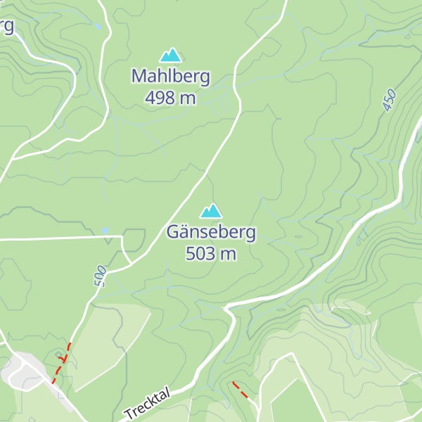 Map of Gänseberg