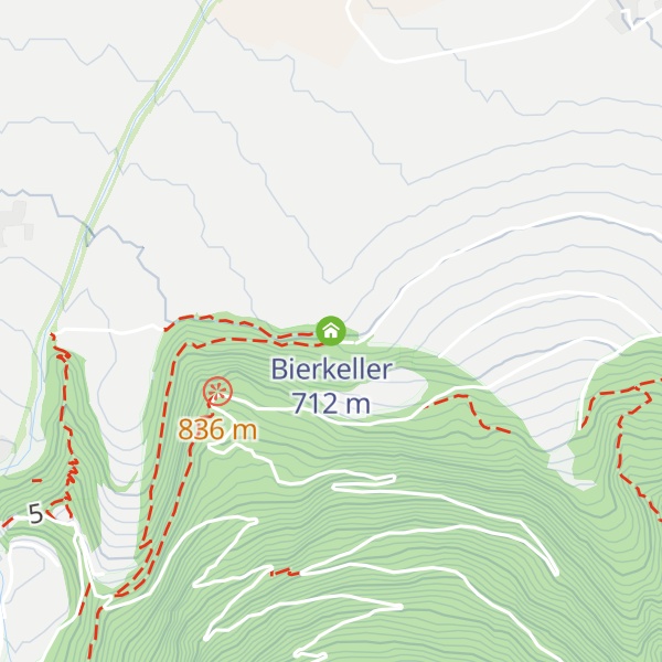 Map of Bierkeller