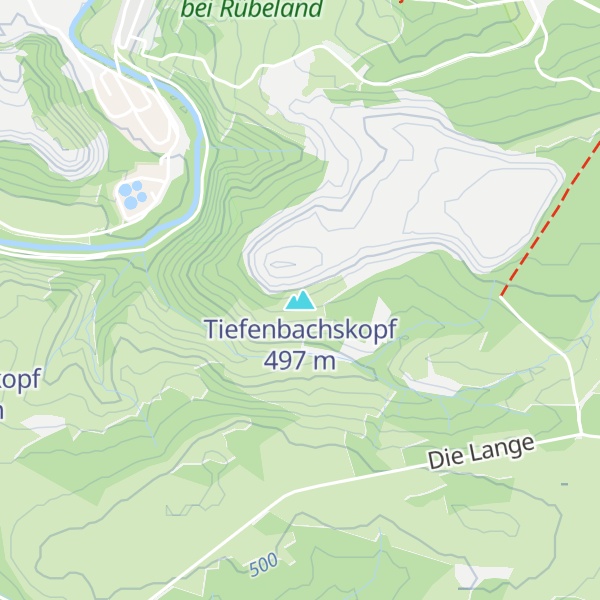 Map of Tiefenbachskopf