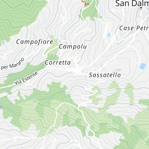 Map of Capanna