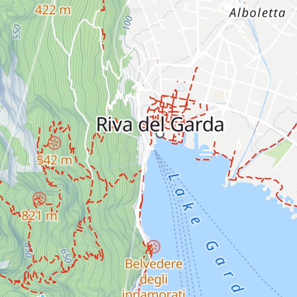 Map of Info Point Porto di Riva
