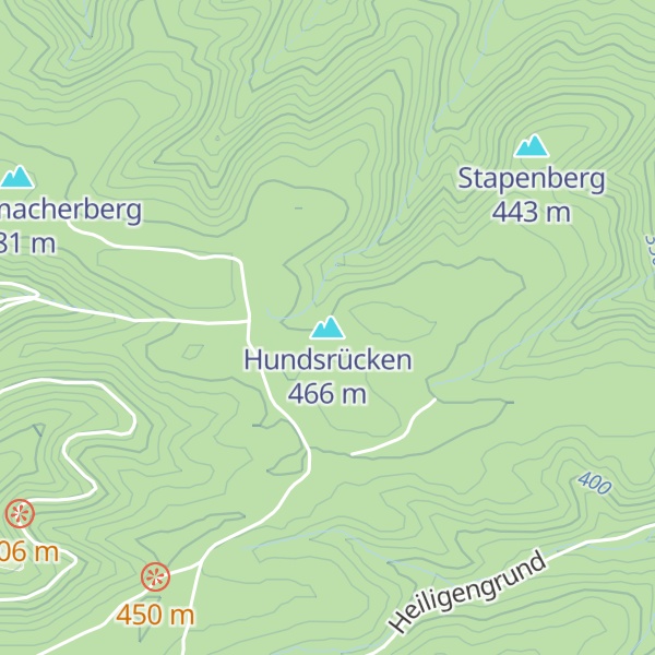 Map of Hundsrücken