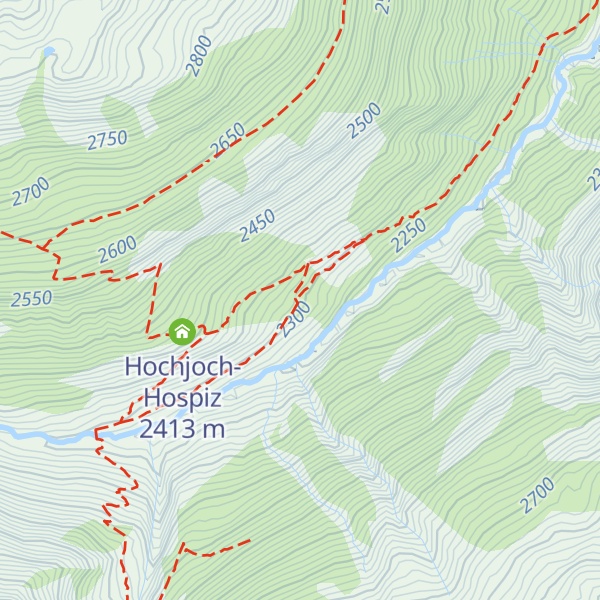 Map of Rofenbergalm