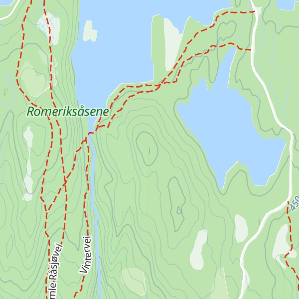 Map of Sortungshøgda