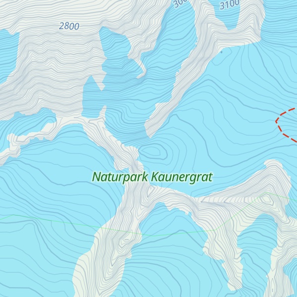 Map of Petersenspitze
