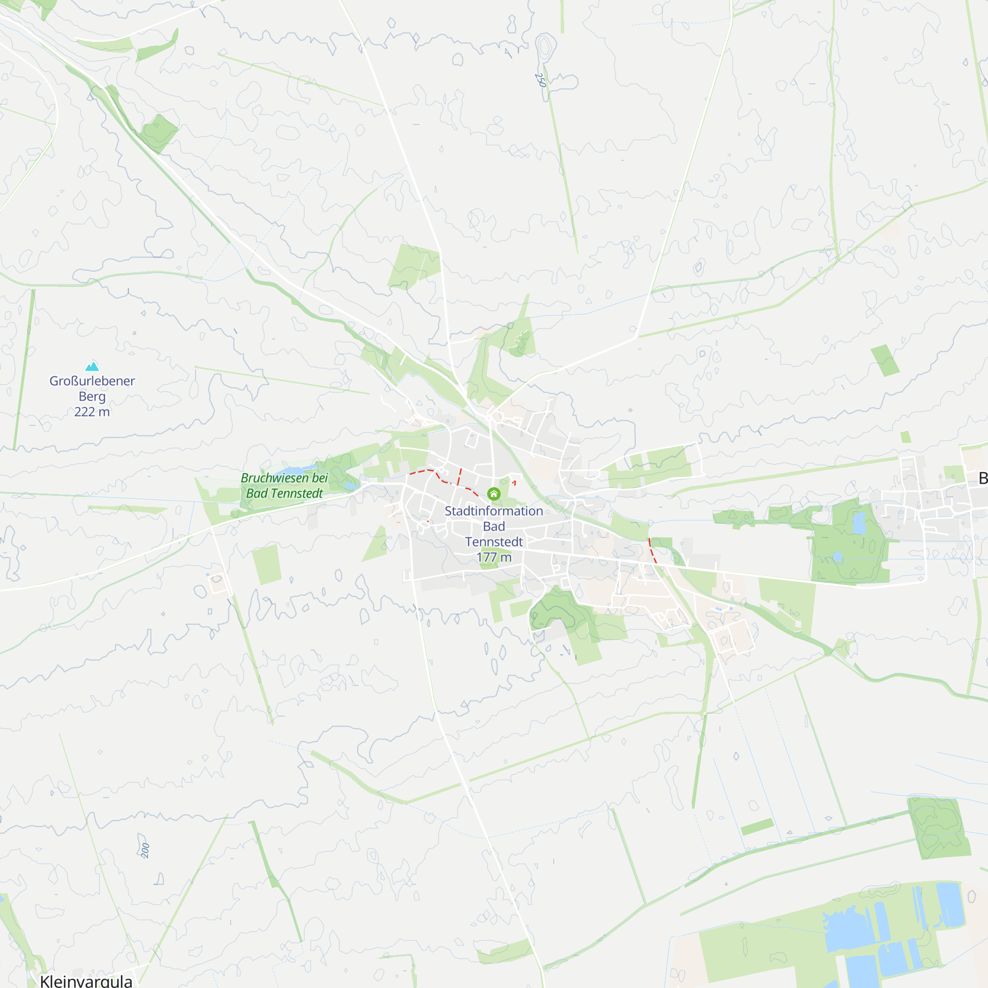 Stadtinformation Bad Tennstedt map