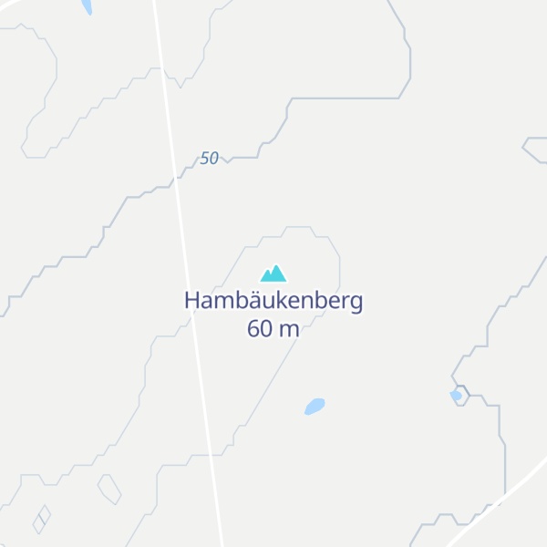 Map of Hambäukenberg