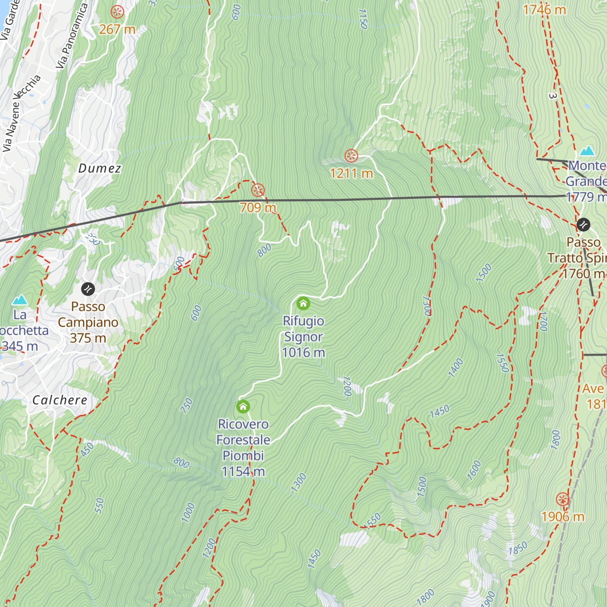Rifugio Signor map