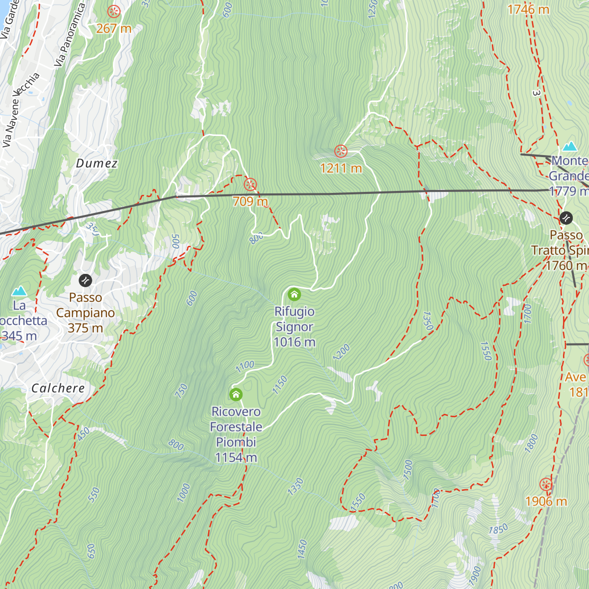 Rifugio Signor map