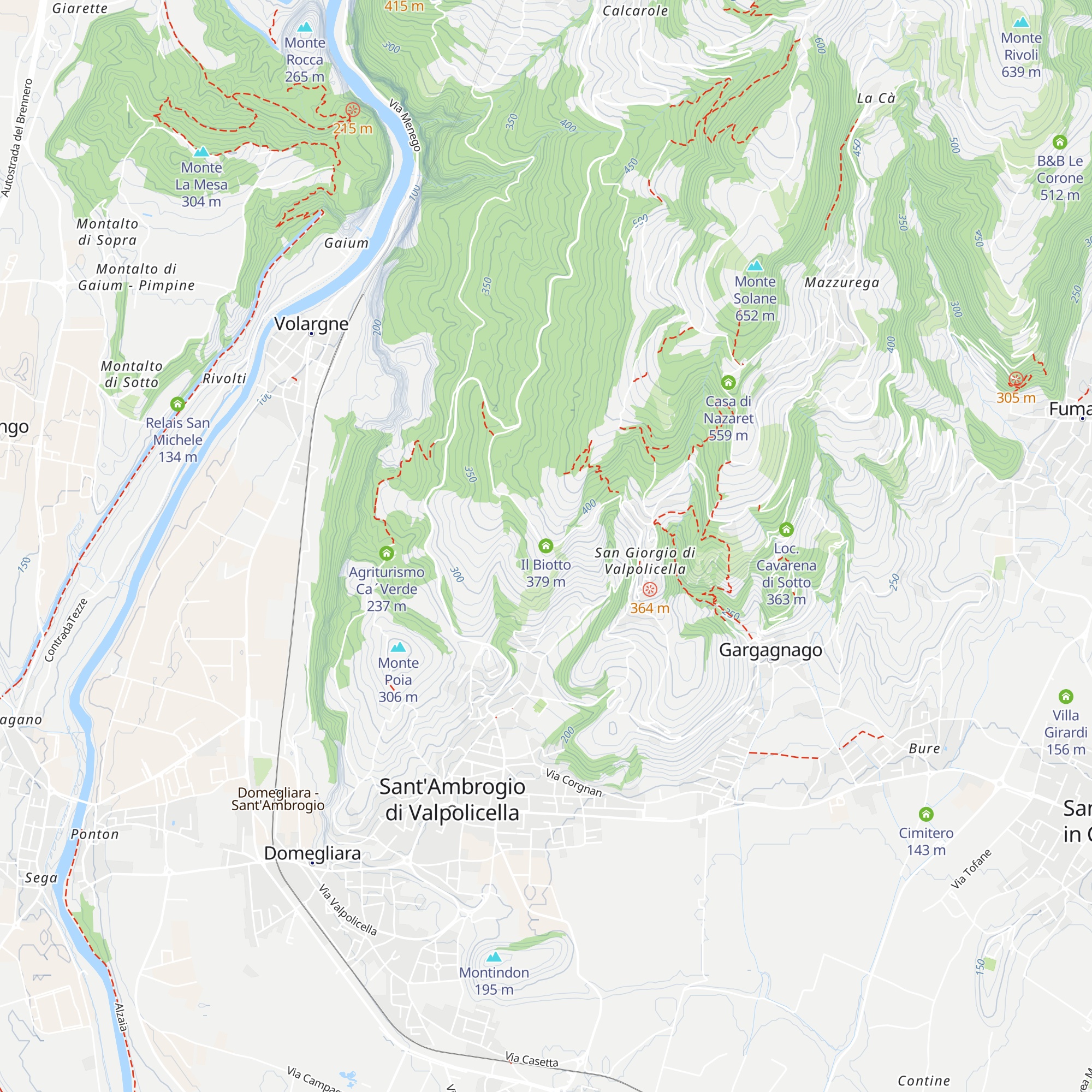 Il Biotto map