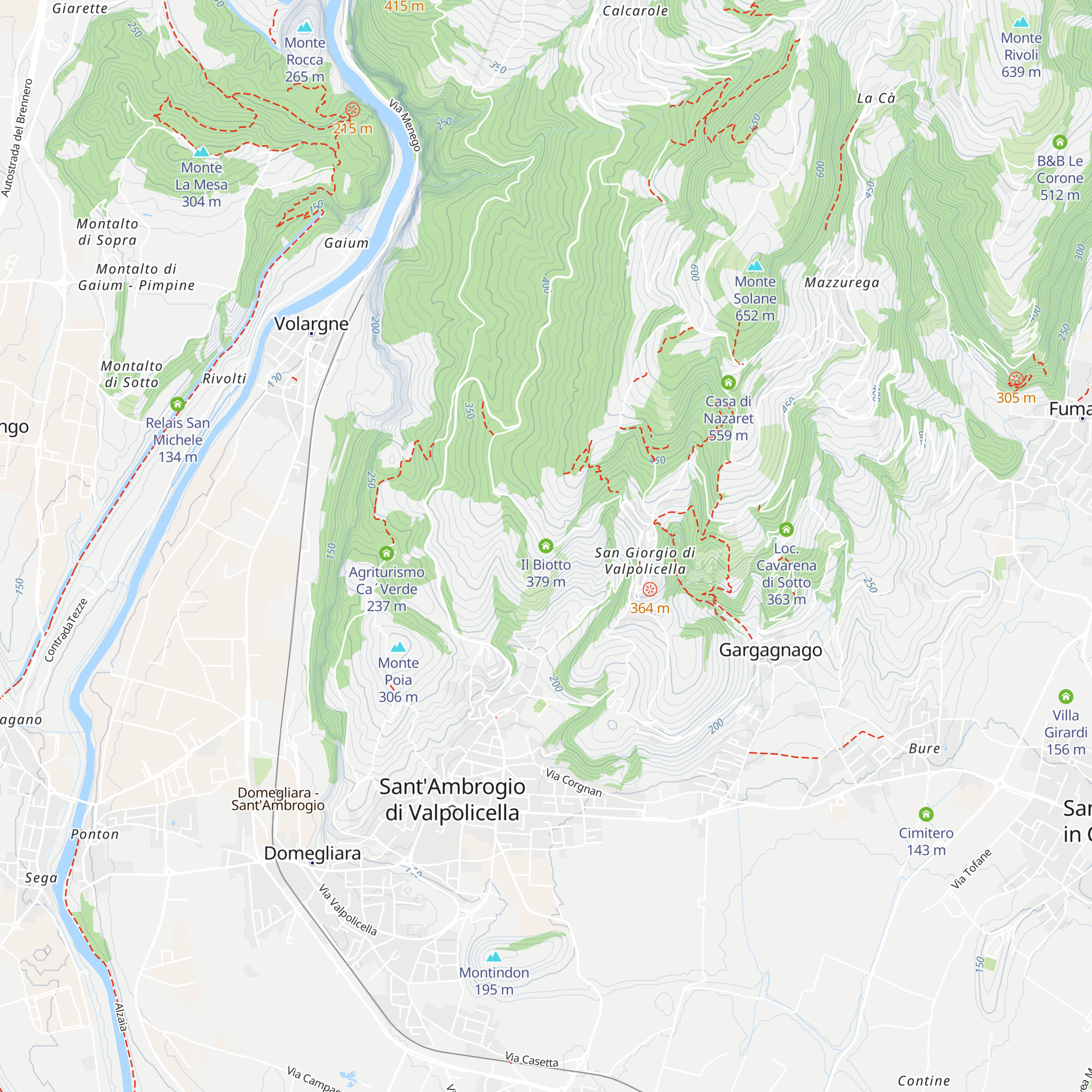 Il Biotto map