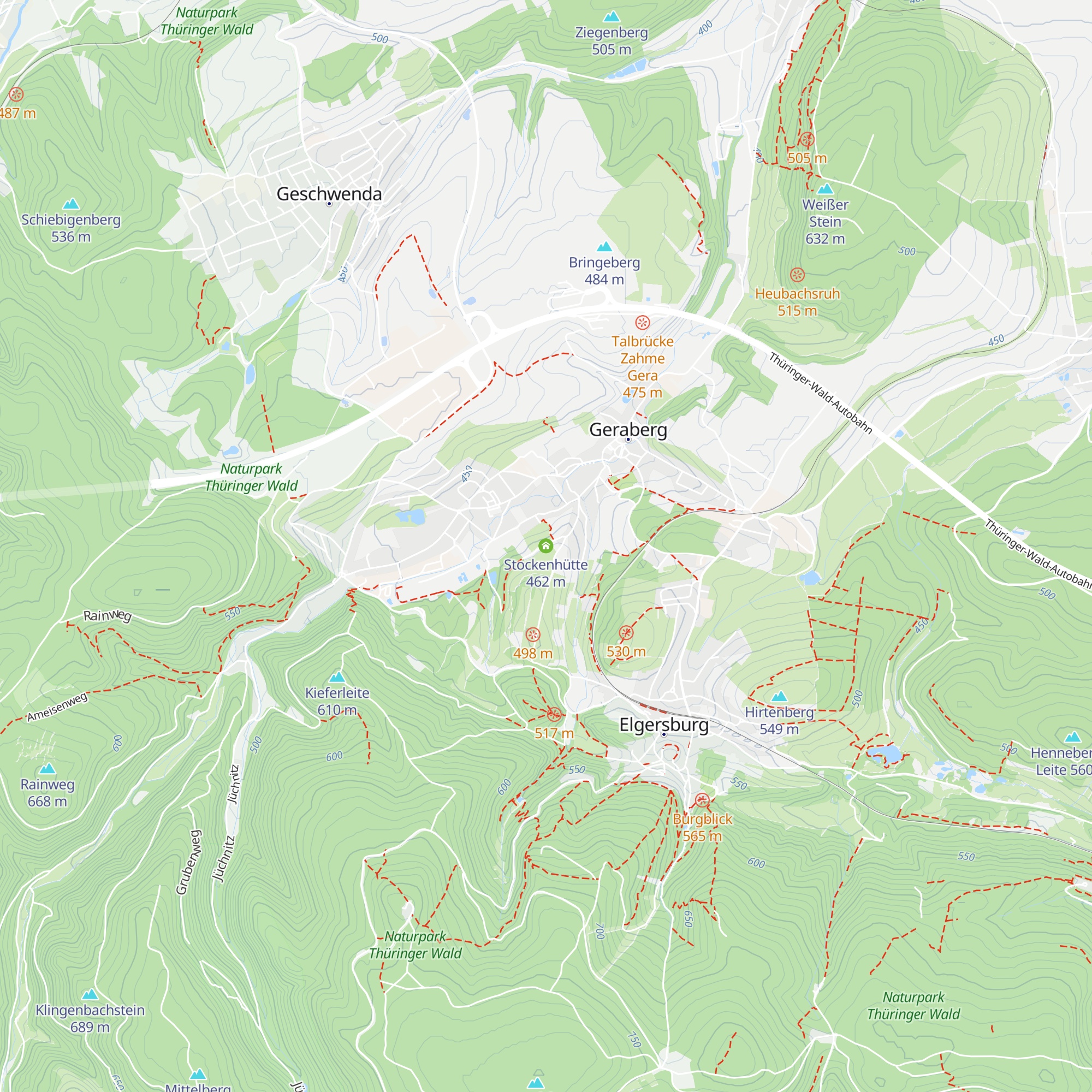 Stockenhütte map