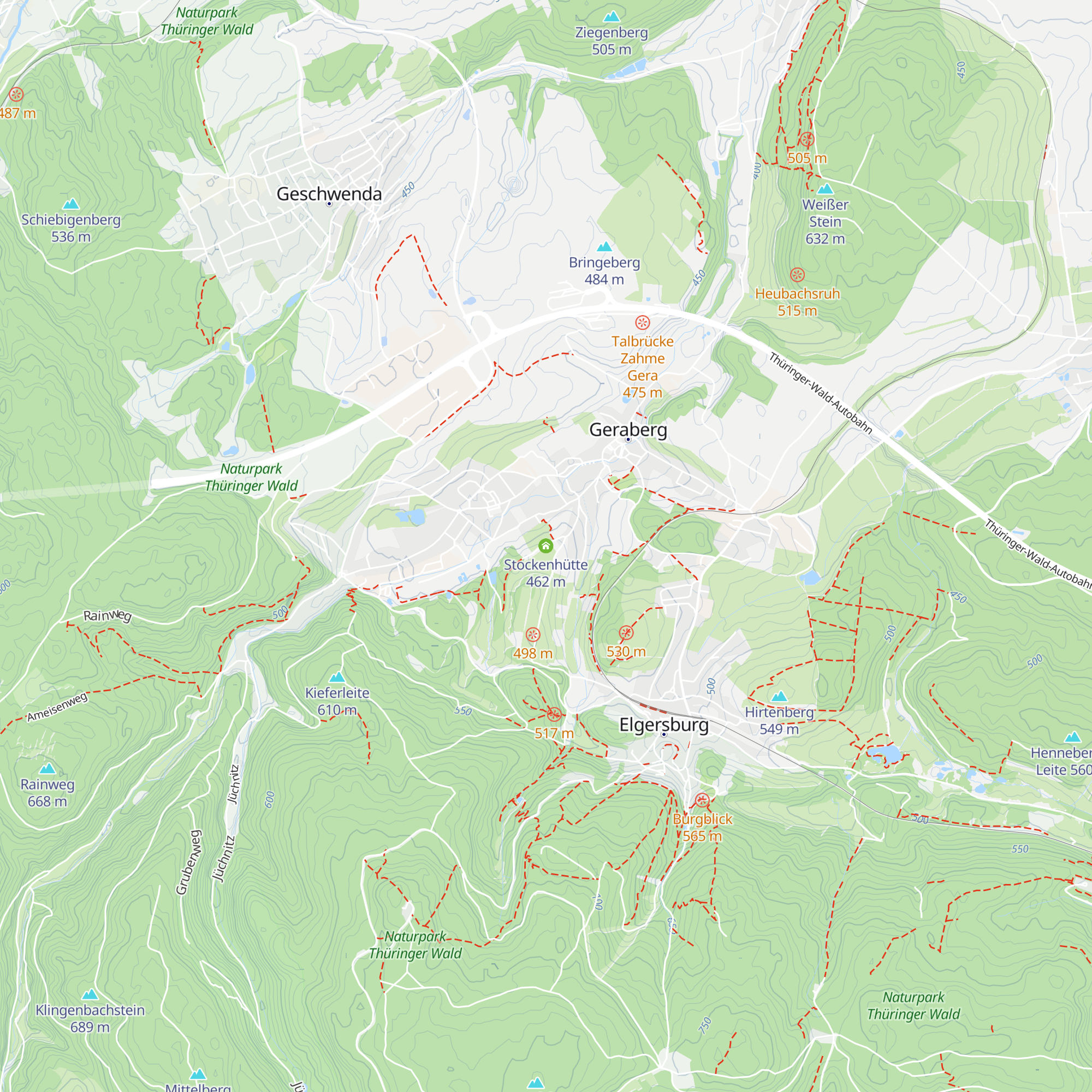 Stockenhütte map