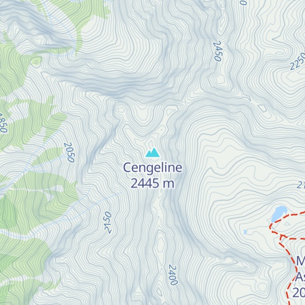 Map of Cengeline