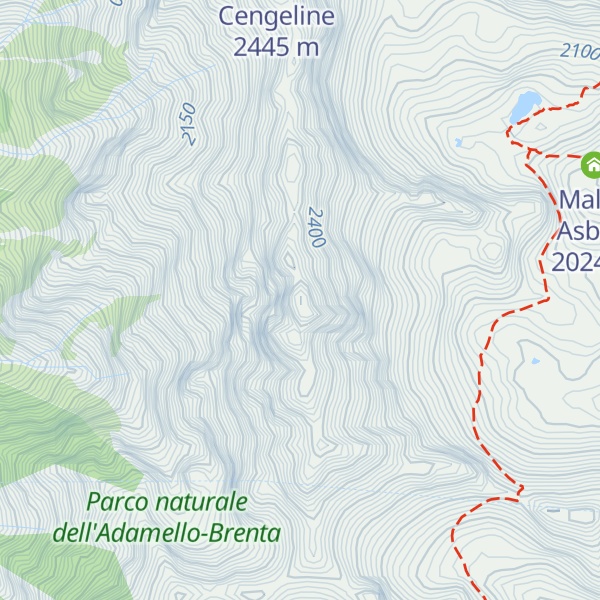 Map of Castello dei Camosci
