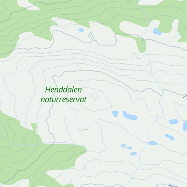 Map of Gammelvollskarven