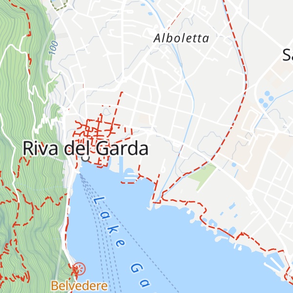 Map of Info Point Riva del Garda