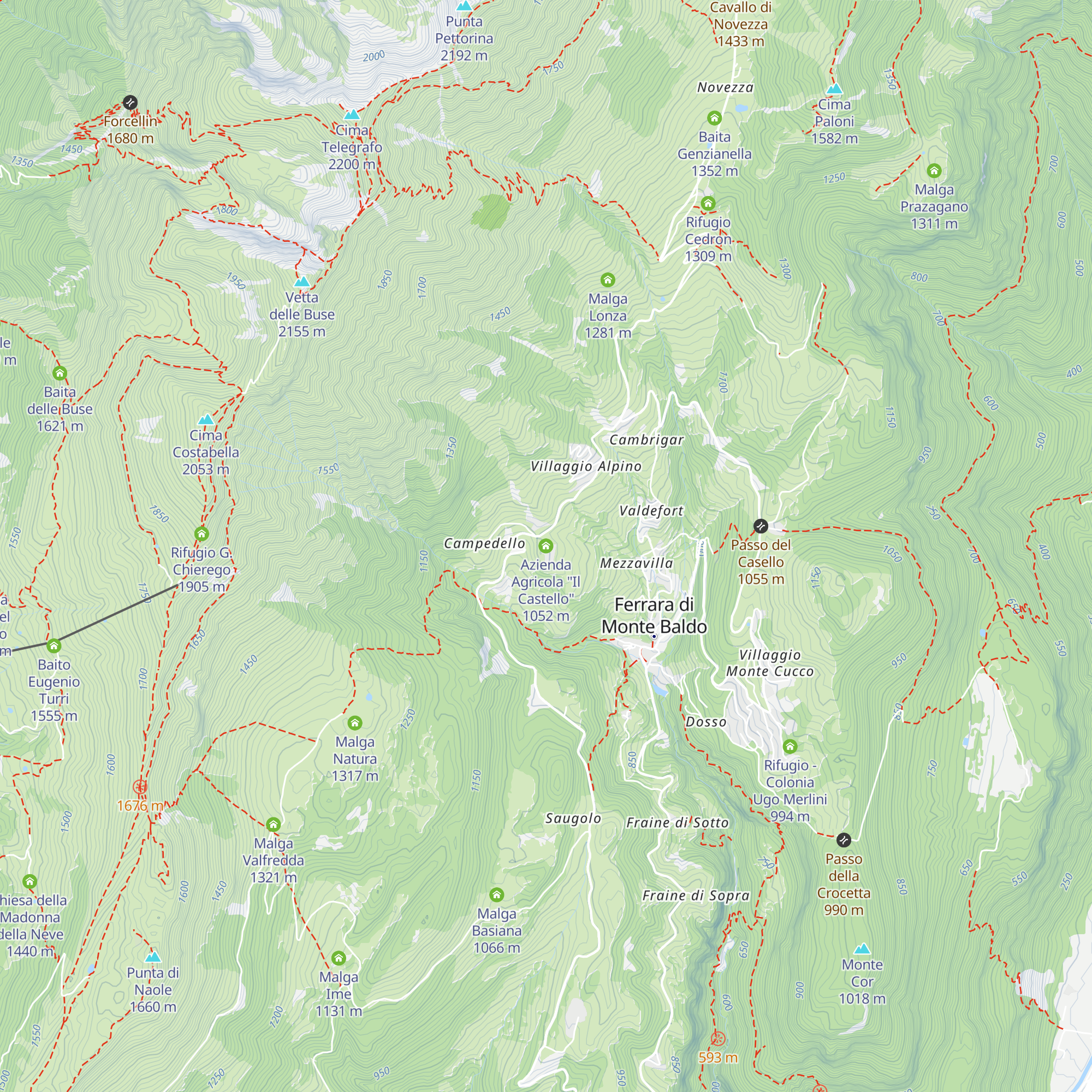 Azienda Agricola "Il Castello" map