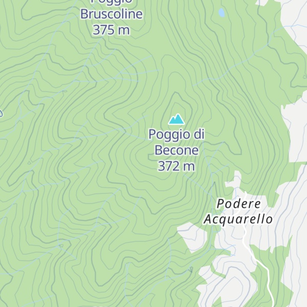 Map of Poggetto Caprioli