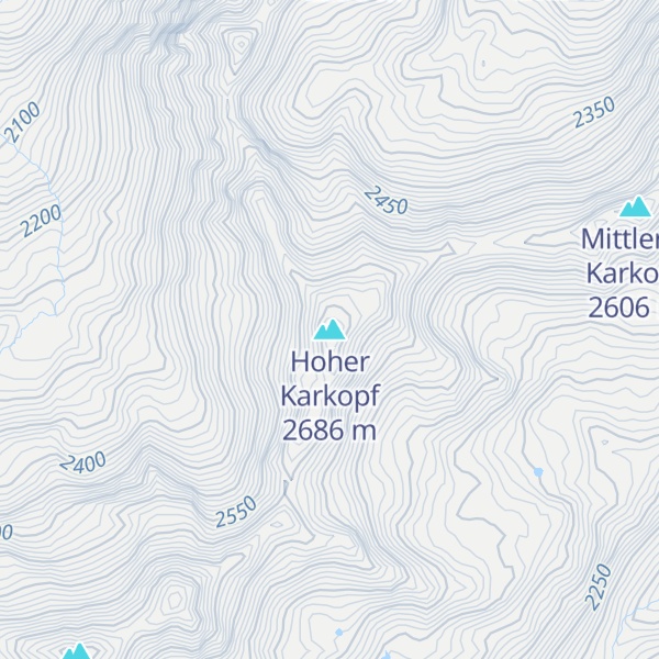 Map of Hoher Karkopf