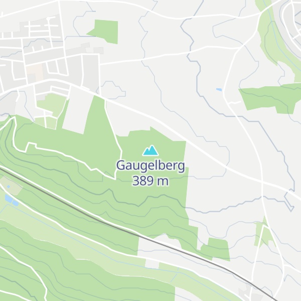 Map of Gaugelberg