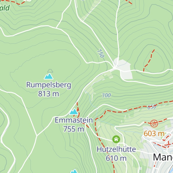 Map of Schutzhütte an der Marienquelle