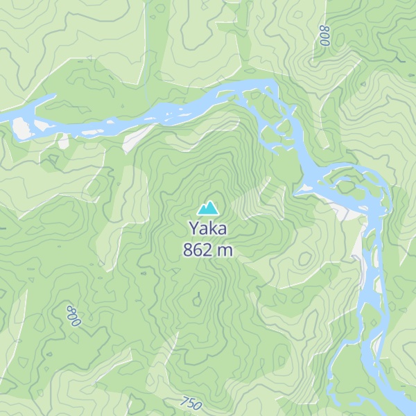 Map of Yaka