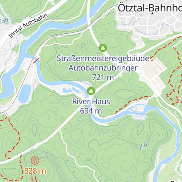 Map of River Haus