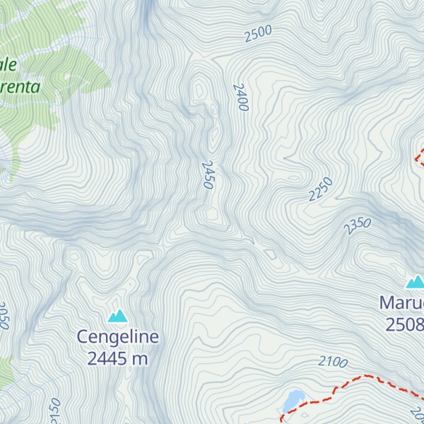 Map of Cima di Forcolotta