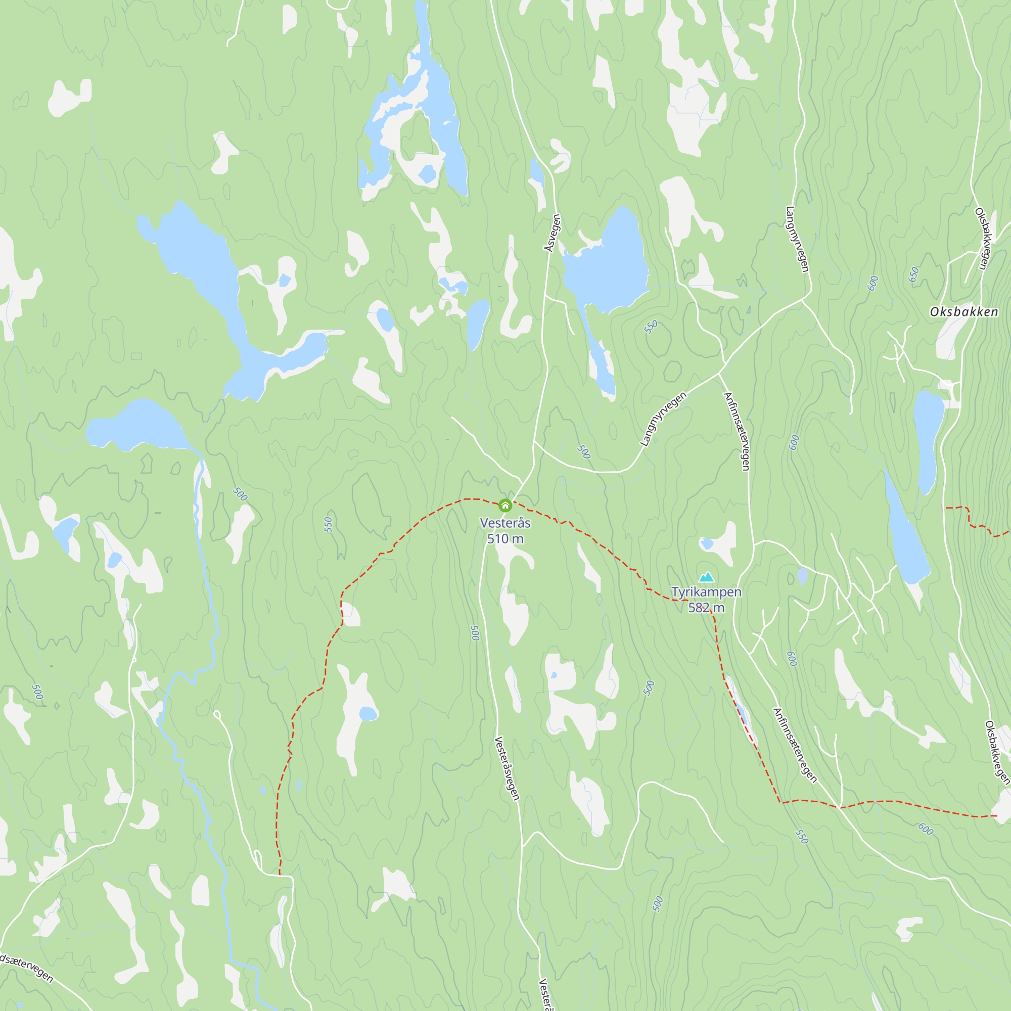 Vesterås map