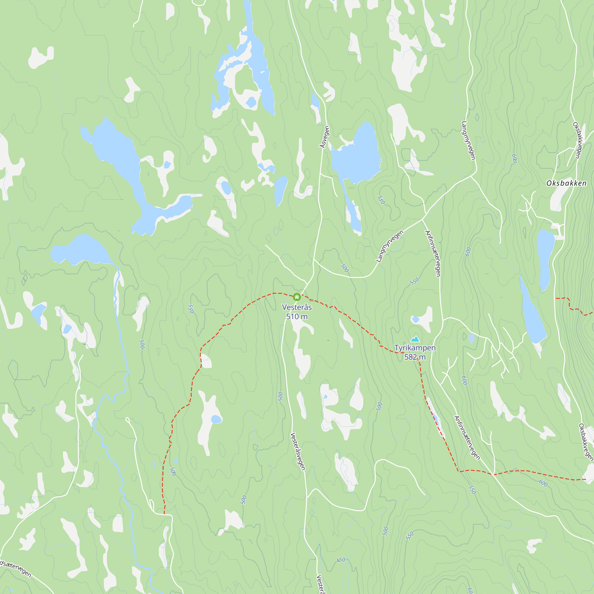 Vesterås map
