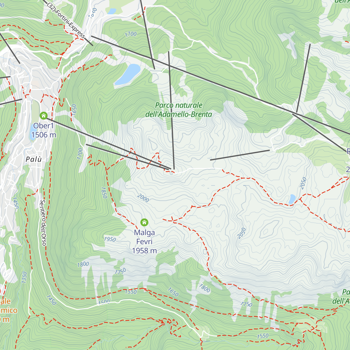 Rifugio Spinale map