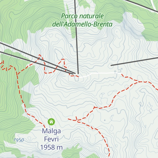 Map of Rifugio Spinale