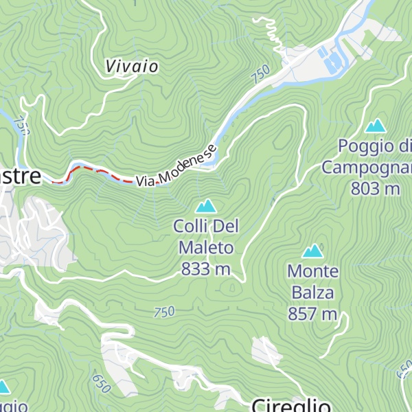 Map of Colli Del Maleto