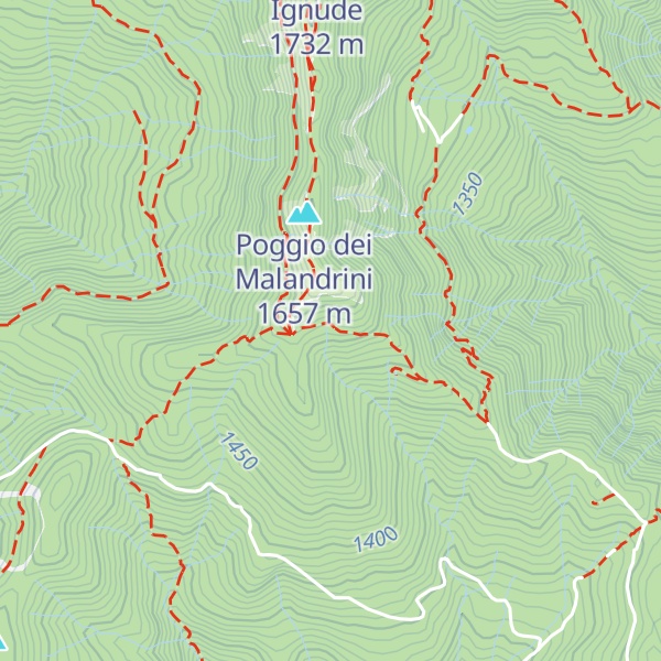 Map of Rifugio del Montanaro
