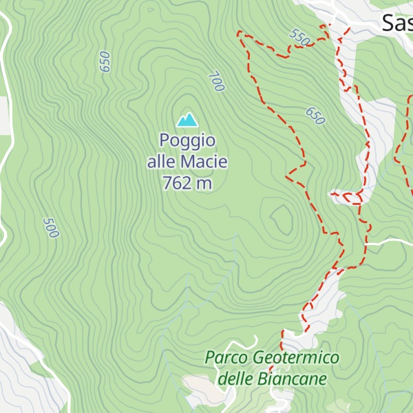 Map of Le Cornate