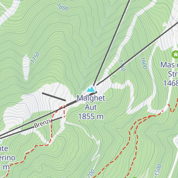 Map of Rifugio Dario Albasini