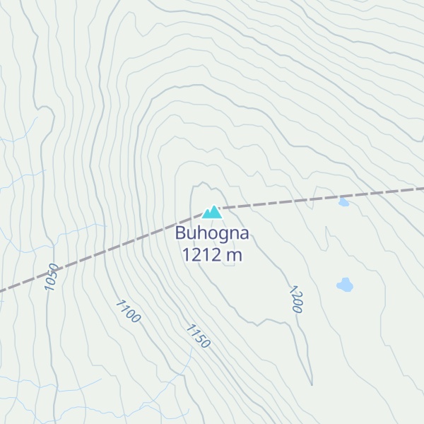 Map of Buhogna