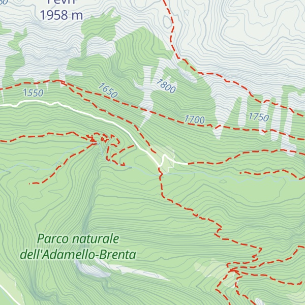 Map of Hotel Vallesinella