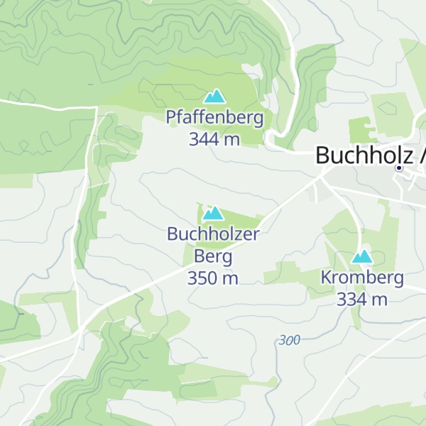 Map of Buchholzer Berg