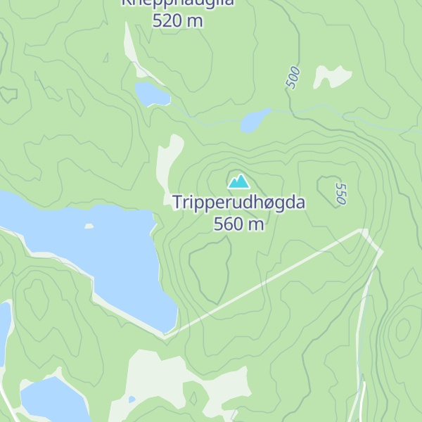 Map of Tripperud inn