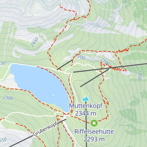 Map of Gasthaus Riffelseerestaurant